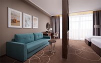 Premium Family Room with Double Bed, Single Bed and Sofa: Photo 7