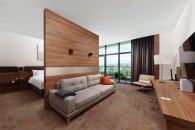 Junior Suite, with a view of the city - with a double bed and a sofa: Photo 9