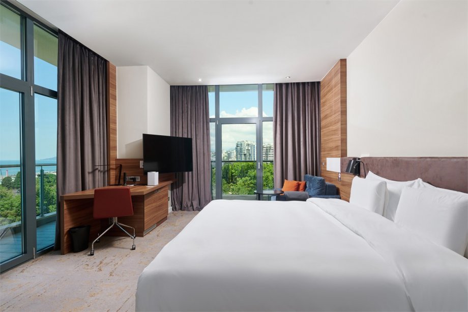 Executive Room with Panoramic Sea View - with a double bed