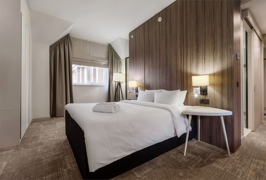 Suite - with a double bed and a sofa bed
