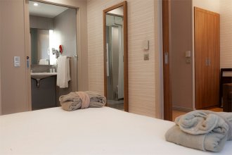Апартаменты, 2 спальни для маломобильных - с двуспальной кроватью: Фотография 3