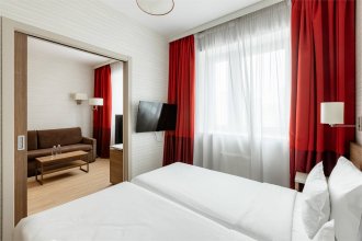 Апартаменты, одна спальня - с 2 односпальными кроватями: Фотография 4