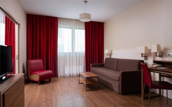 Апартаменты, 1 спальня – с 2 односпальными кроватями: Фотография 4